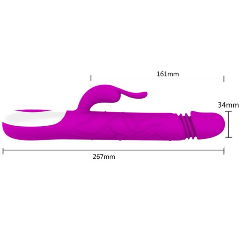 Comprar Pretty Love Adrian Multifuncional Recargable – Vibrador Con Diseño Suave De Silicona Médica-Noxtic