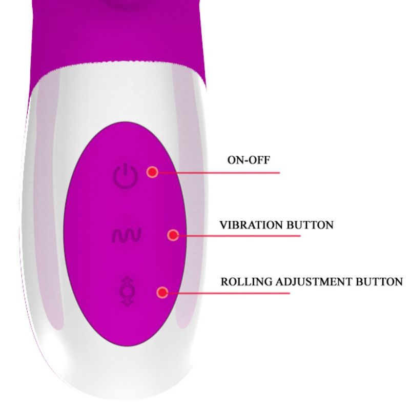 Comprar Pretty Love Adrian Multifuncional Recargable – Vibrador Con Diseño Suave De Silicona Médica-Noxtic