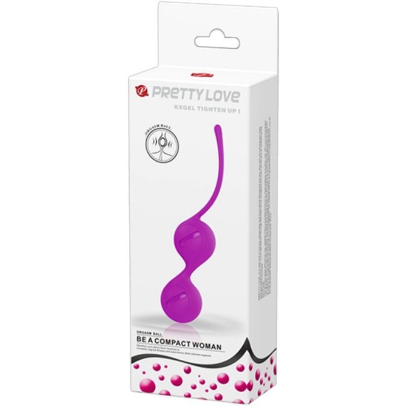 Pretty Love Bolas Kegel Lila – Estimulador Sensorial Para Fortalecer Músculos Vaginales