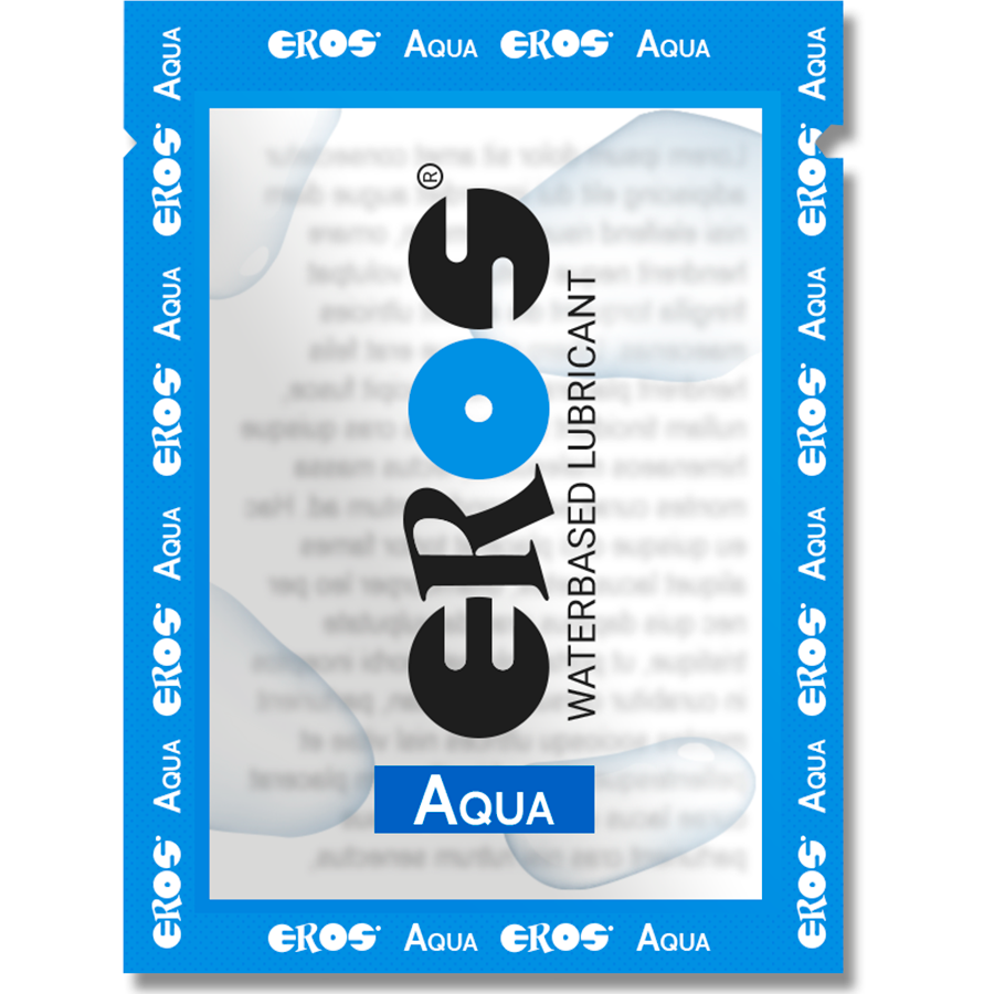 Comprar EROS Aqua Lubricante Base Agua 4 ML – Mejora El Deslizamiento Y Hidrata La Piel-Noxtic
