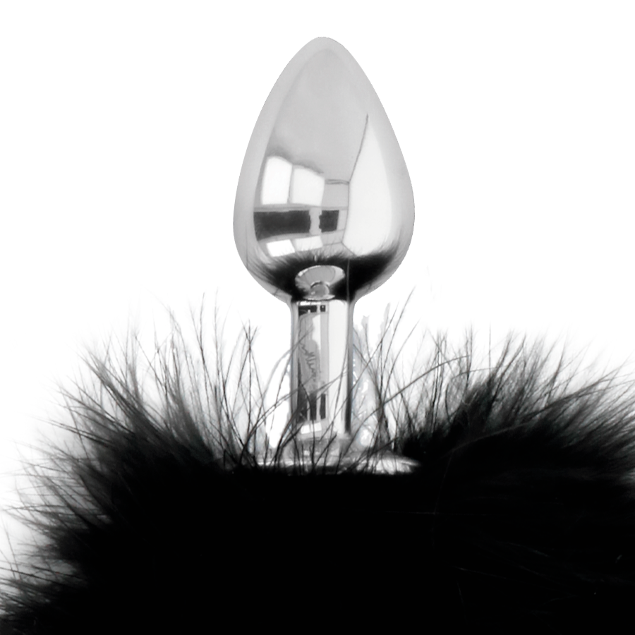Comprar DARKNESS Extra Buttplug Anal Con Cola Negra – Diseño Ergonómico Para Placer Sensorial-Noxtic