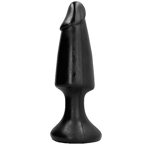 All Black Plug Anal 35 Cm – Diseño Realista Para Placer Confiado