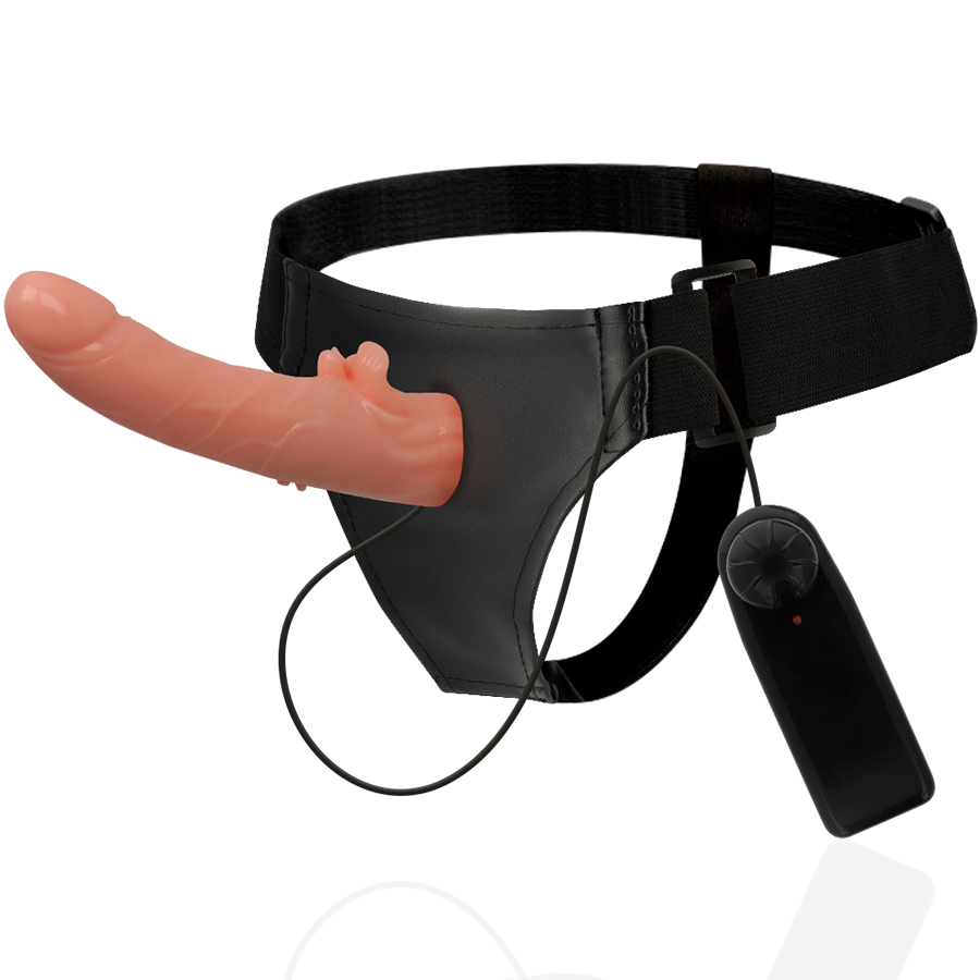 HARNESS ATTRACTION - ARNÉS VIBRADOR HECTOR 20 CM -O- 3.5 CM-HARNESS ATTRACTION-Noxtic