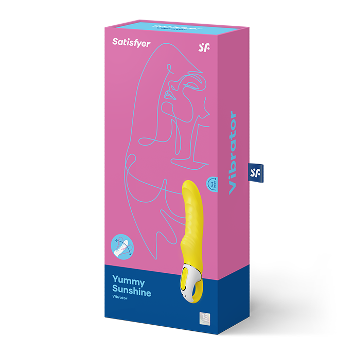 Satisfyer Vibe Yummy Sunshine – Vibrador Recargable Con Diseño Elegante y Potente Estimulación