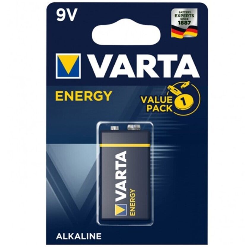 VARTA - ENERGY PILA ALCALINA 9V LR61 BLISTER*1-VARTA-Noxtic