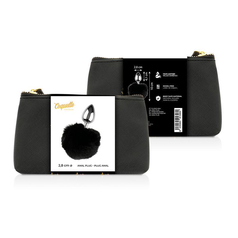 Comprar Coquette Chic Desire – Plug Anal De Metal Con Diseño Elegante Para Placer Sofisticado-Noxtic
