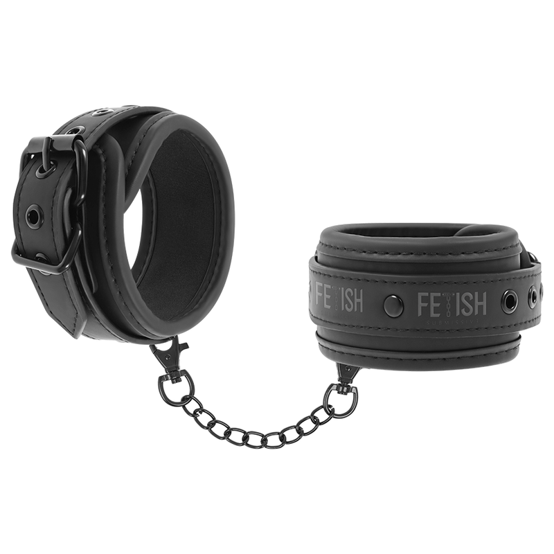 Comprar Fetish Submissive Esposas Cuero Vegano – Comodidad y Estilo Para Juegos de Dominación-Noxtic