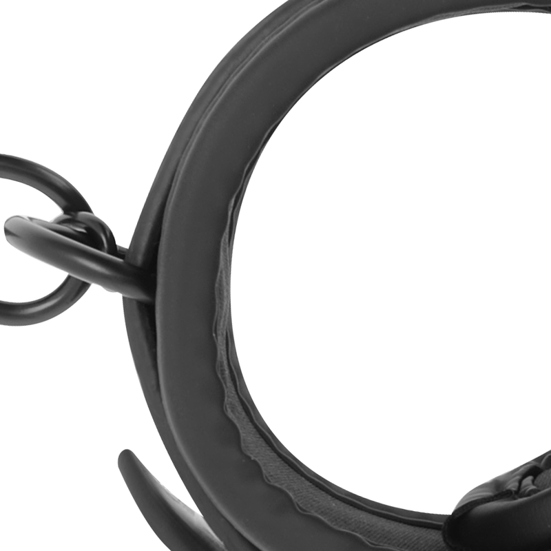 Comprar FETISH SUBMISSIVE Esposas Tobillo Cuero Vegano – Comodidad y Estilo Para Juegos de Restricción-Noxtic