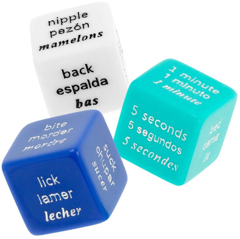 WATERFEEL - GIOCO DI DADI EROTICO ES/FR/EN