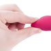 Iris Vibrador Punto G USB Silicona Rojo Ciruela