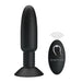 Plug Anal con Vibracion y Rotacion con Control Remoto USB