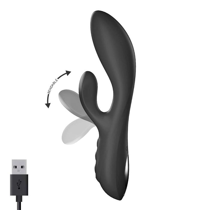 Mabo Vibrador Punto G Movimiento Finger Silicona Unibody
