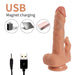 Julian Dildo con 20 Modos de Vibracion y Estimlador de Clitoris