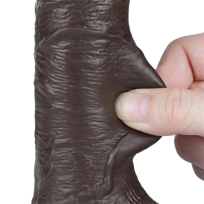 Dildo Dual Layer Piel Deslizante 75
