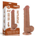 Dildo Sliding Skin 8 Marron