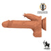 Quintus Dildo con Vibracion Thrusting y Waving 360º 9 23 cm
