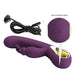 Liam Vibrador Punto G Silicona con APP Morado