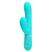 Mariana Vibrador 4 en 1 Silicona Turquesa