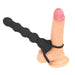 Plug Anal Double Prober con Vibracion Negro