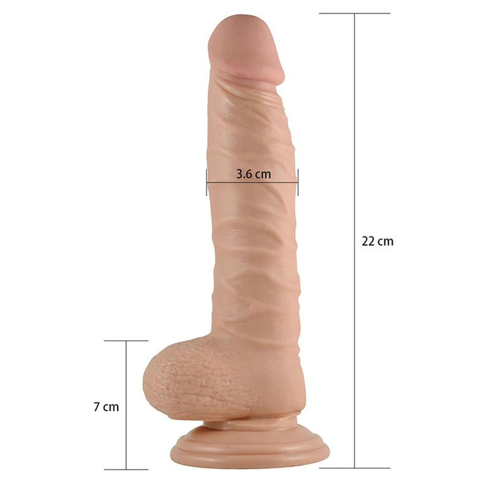 Dildo Real Extreme Realista 85 Natural