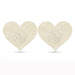 Pack Pezoneras Flor y Corazon Beige