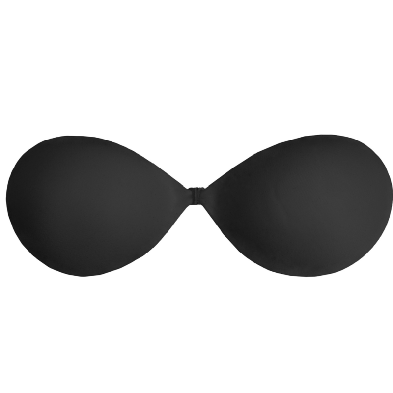 Reggiseno invisibile nero BYE-BRA Coppa A – Comfort e sostegno senza cuciture