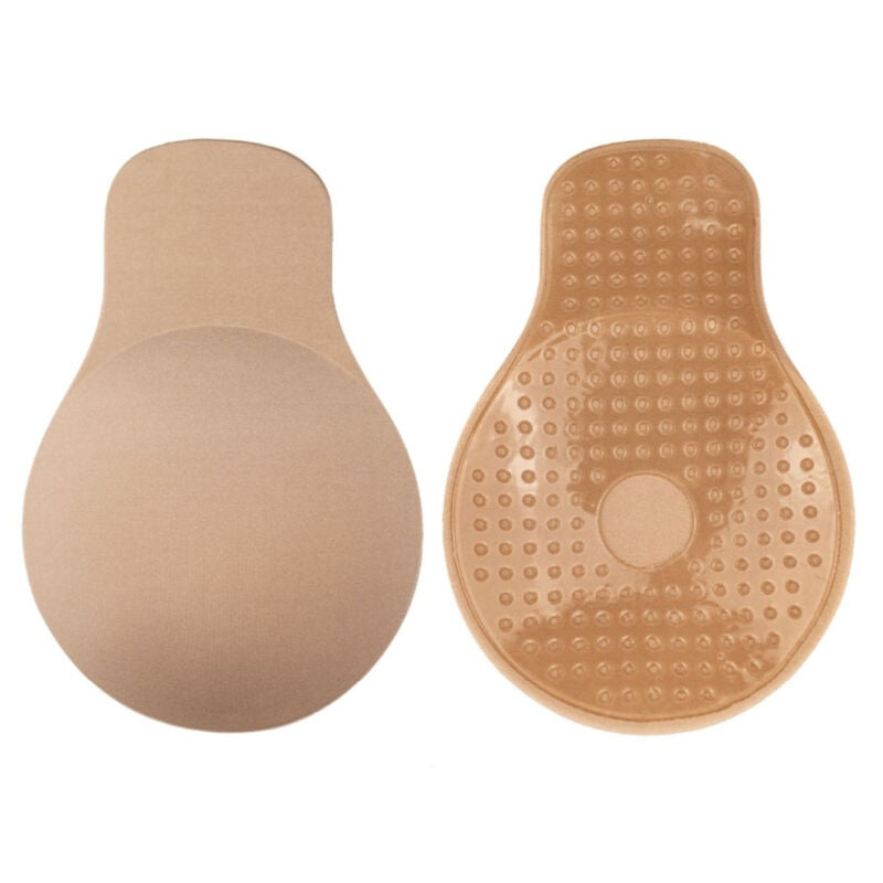 Bye-Bra Elevador Pecho Push-Up Tela Beige Talla M – Soporte Natural Para Realzar Tu Silueta