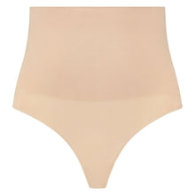 BYE-BRA - SEAMLESS BEIGE THONG STYLE GIRDLE SIZE M