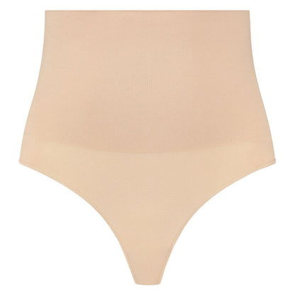 BYE-BRA - SEAMLESS BEIGE THONG STYLE GIRDLE SIZE M