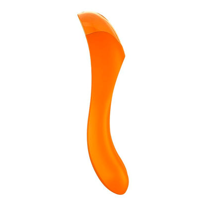 Satisfyer Candy Cane Vibrador Dedo Naranja – Diseño Ergonómico Para Placer Personalizado