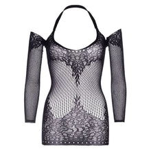 Comprar LEG AVENUE Minivestido De Encaje Y Red Talla Única – Diseño Seductor Que Realza La Feminidad-Noxtic