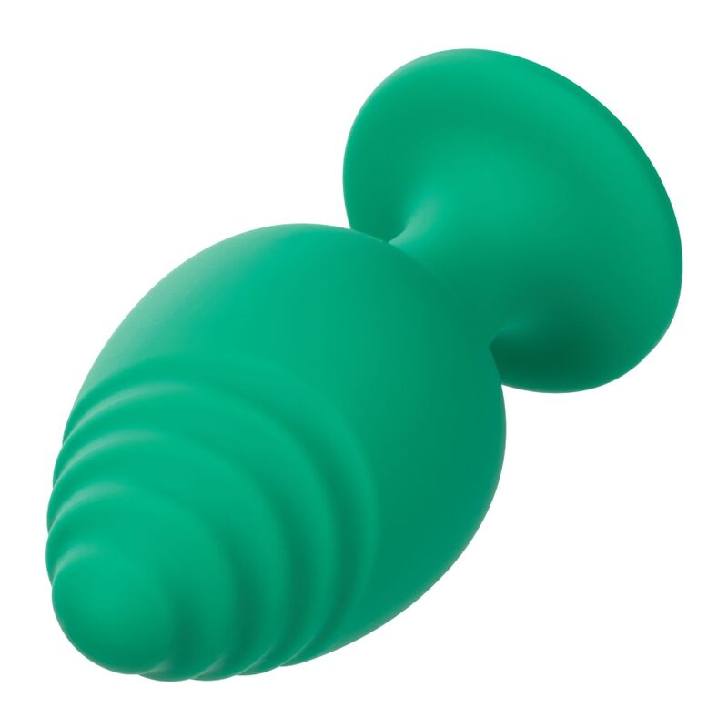 CALEXOTICS Cheeky Plugs Anales Verde – Diseño Colorido Con Base Con Ventosa Para Uso Seguro