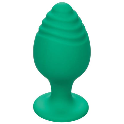 CALEXOTICS Cheeky Plugs Anales Verde – Diseño Colorido Con Base Con Ventosa Para Uso Seguro