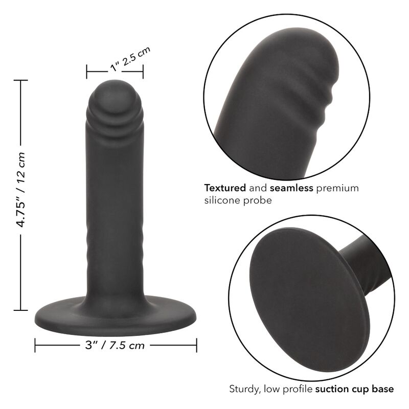 Dildo CALEXOTICS Boundless da 12 cm – Design compatibile con imbracatura per un piacere personalizzato