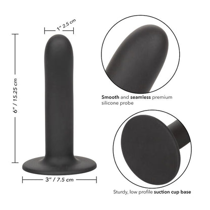 CALEXOTICS Dildo Boundless Smooth da 6" - Design ergonomico compatibile con imbracatura