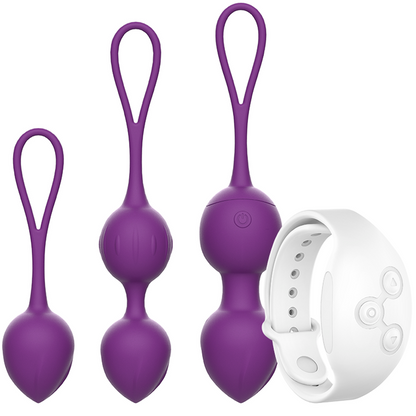 REWOLUTION - REWOBEADS VIBRATING BALLS WITH REMOTE CONTROL AND WATCHME TECHNOLOGY