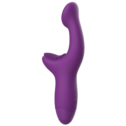 REWOLUTION Rewokiss Vibrador Estimulador A – Doble Acción Con Vibración Potente Para Sensaciones Profundas