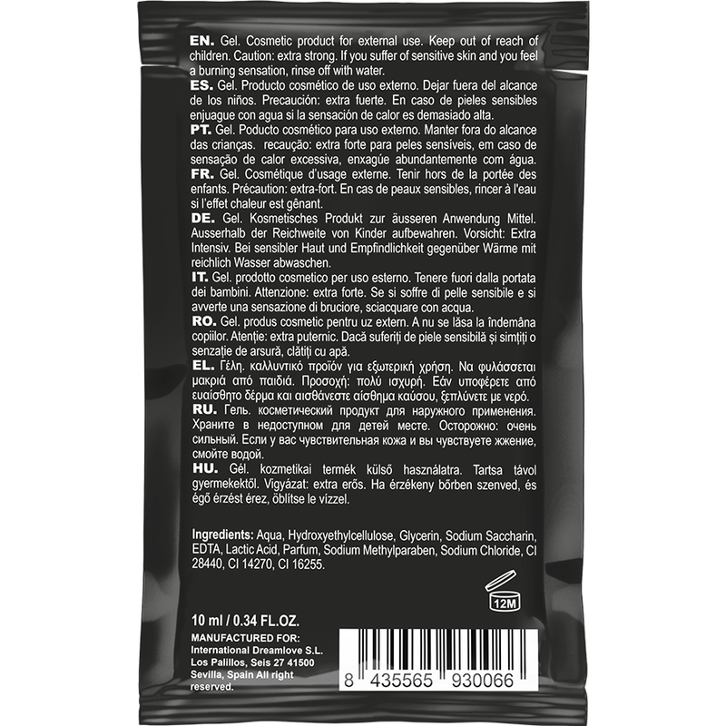 COQUETTE Pocket Magic Climax Gel – Gel potenziatore dal design elegante per un piacere intenso