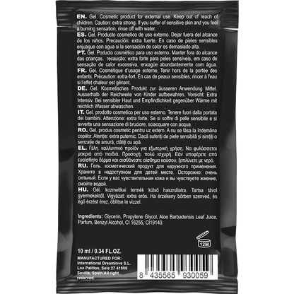 COQUETTE CHIC DESIRE Pocket Chronos Gel Ritardante per Lui 10 ML – Formula Speciale per Prolungare i Momenti Intimi