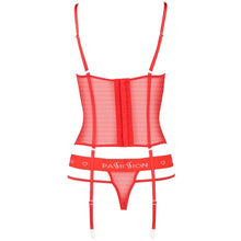 PASSION Kyouka Corset Rojo L XL – Corset Que Realza Tu Figura Con Estilo Elegante