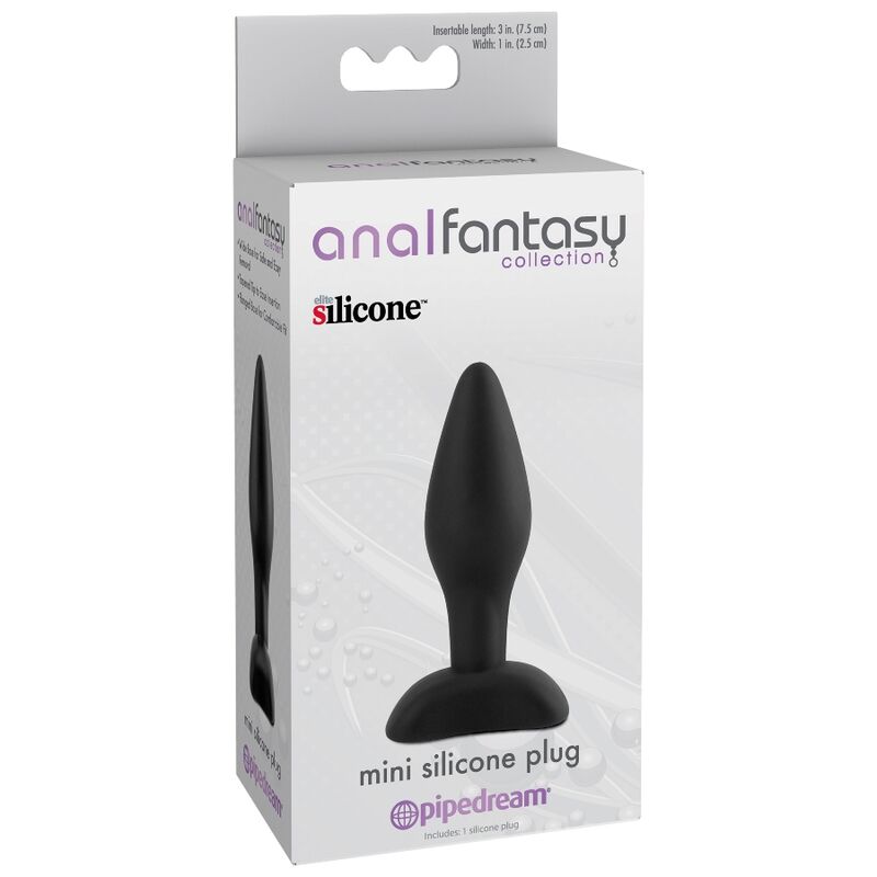Anal Fantasy Mini Plug Anal Silicona – Diseño Compacto Para Una Exploración Segura