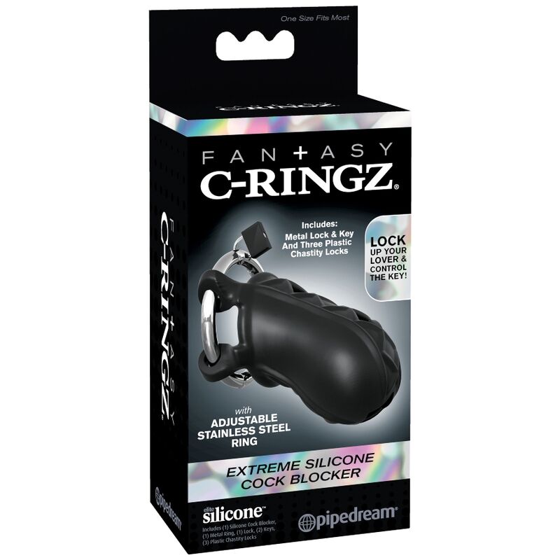 FANTASY C-RINGZ - SENSUAL SILICONE COCK CAGE