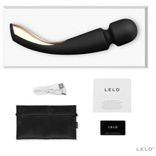 LELO Smart Medium Wand 2 Nero – Massaggiatore ergonomico per il piacere intimo