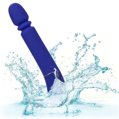 Comprar CALEXOTICS Shameless Slim Thumper Azul – Masajeador De Lujo Con Diseño Elegante Y Potente-Noxtic