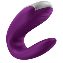 SATISFYER - DOUBLE FUN PARTNER LILAC VIBRATOR