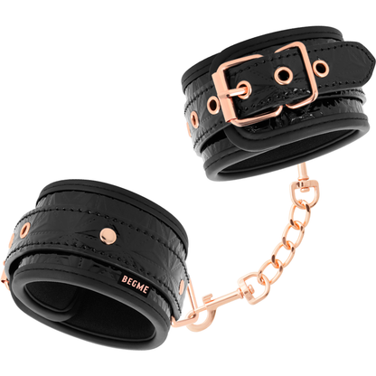Comprar BEGME Black Edition Esposas Para Manos – Diseño Confortable Con Forro De Neopreno-Noxtic