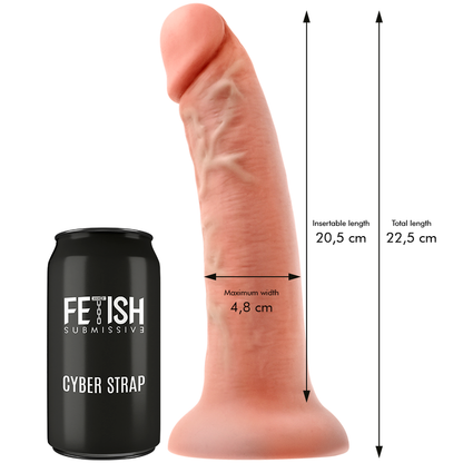 Fetish Submissive Cyber Strap – Arnés Con Dildo Y Control Remoto Para Placer Personalizado