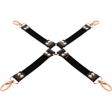 Comprar COQUETTE CHIC DESIRE Fantasy Hog Tie Cuero Vegano – Conjunto De Ataduras Para Juegos De Bondage-Noxtic