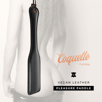 Comprar COQUETTE Chic Desire Fantasy – Azotador De Cuero Vegano Para Juegos Creativos-Noxtic