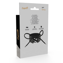 Coquette Chic Desire Choker Negro – Collar Ajustable De Cuero Vegano Para Estilo Moderno